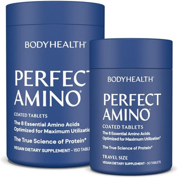 BodyHealth PerfectAmino Easy to Swallow Tablets, Essential Amino Acids
