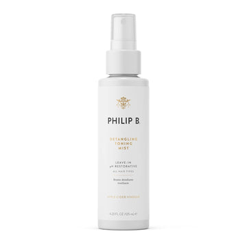 PHILIP B Detangling Toning Mist pH Restorative 4.23 . (125 ml) | Un-Tease Tangles, Leaves Hair Glossy, Smooth and Frizz-Free