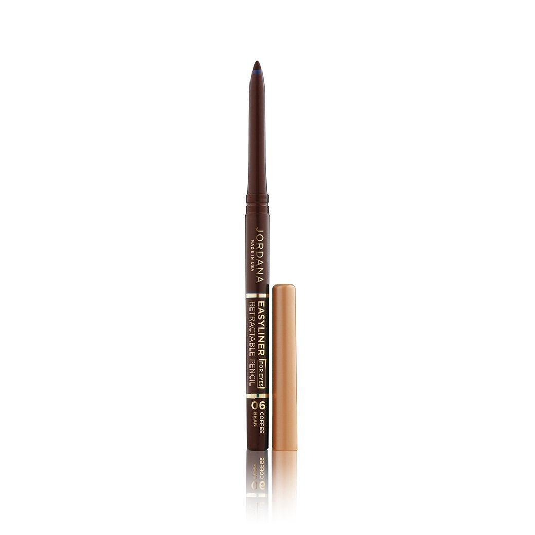 Nuonove Glitter Eyeliner Glitter Liquid Eyeliner Eyeliner Easy Eye Liner Coffee Bean (small, 2Colors)