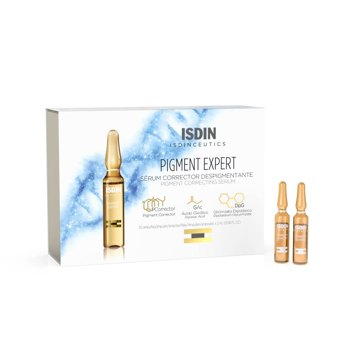 ISDIN Pigment Expert Brightening and Dark Spot Serum with Glycolic Acid