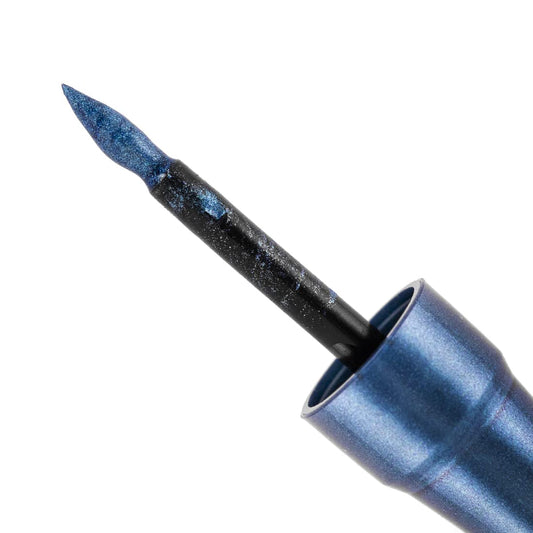 Palladio Liquid Eyeliner, Highly Pigmented and Waterproof Eyeliner, For Intense Eye Definition, Smear-proof Eyeliner Liquid, Includes Easy Grip Wand and Felt Tip Eyeliner Applicator, Aquamarine