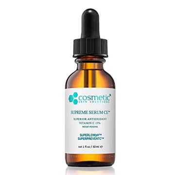 1 BEST Supreme Serum CE – Superior Antioxidant Vitamin C, Patent Pending SUPERPREVENTC & SUPERLOWpH technology 1