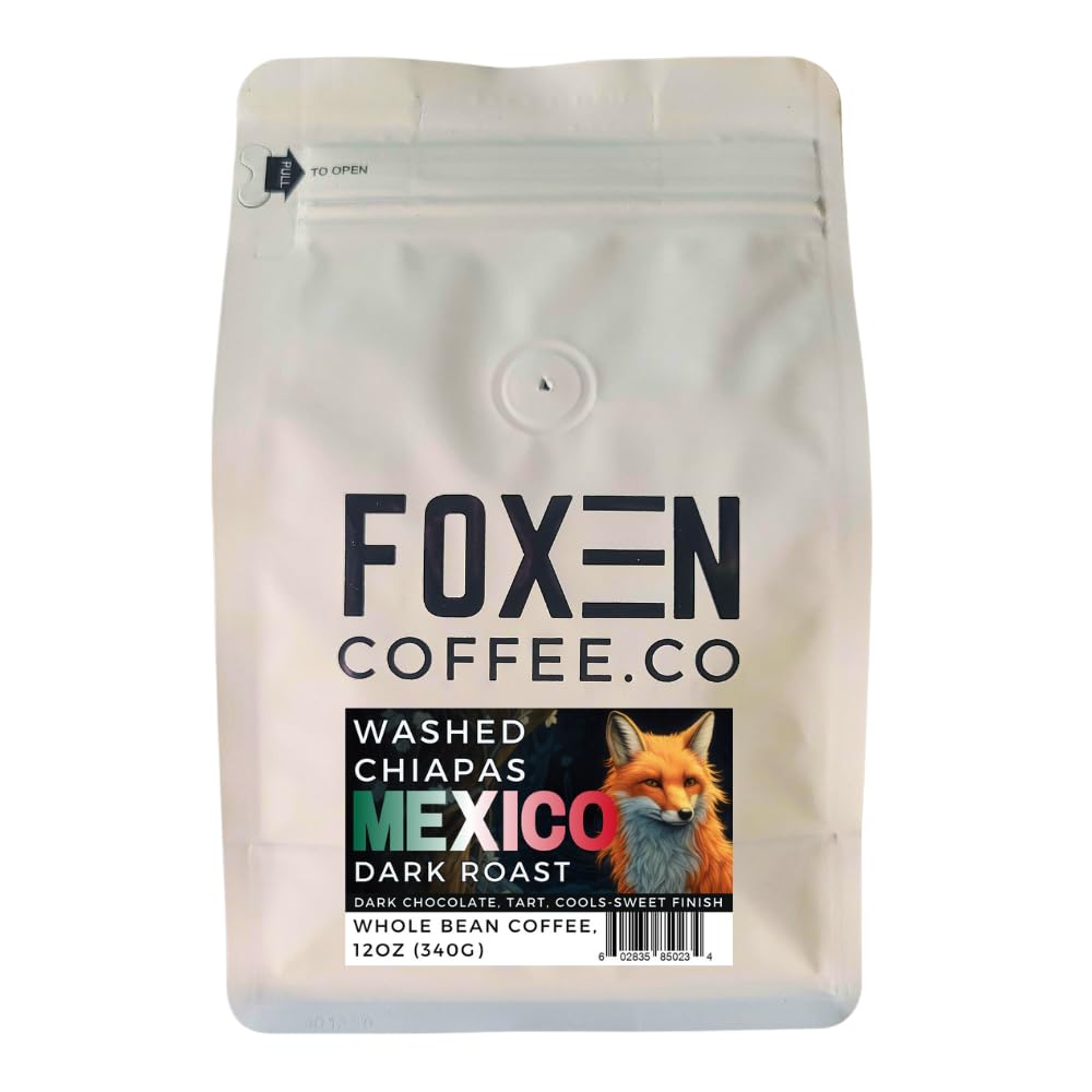 Foxen Coffee Mexico Chiapas, Whole Bean, Dark Roast