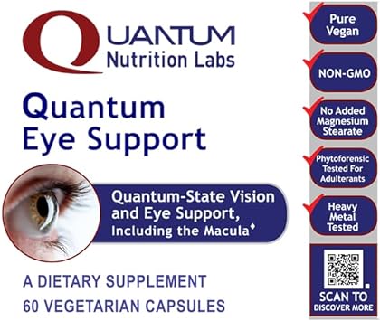 Quantum Eye Support - Lutein & Zeaxanthin to Support Eye Health* - Sup