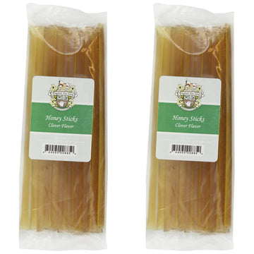 English Tea Store Honey Sticks, Clover, 20 Count (Pack of 2)