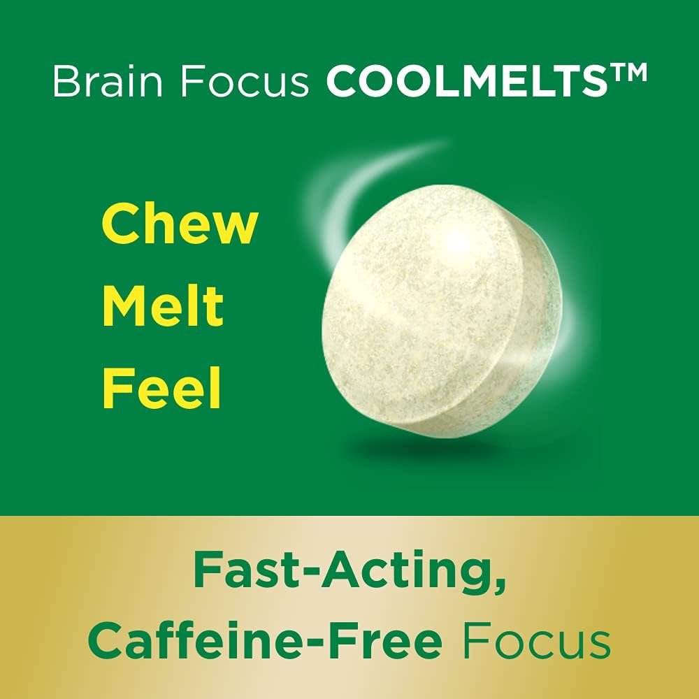 Nature's Bounty Brain Focus, Nootropic Brain Health Supplement Support