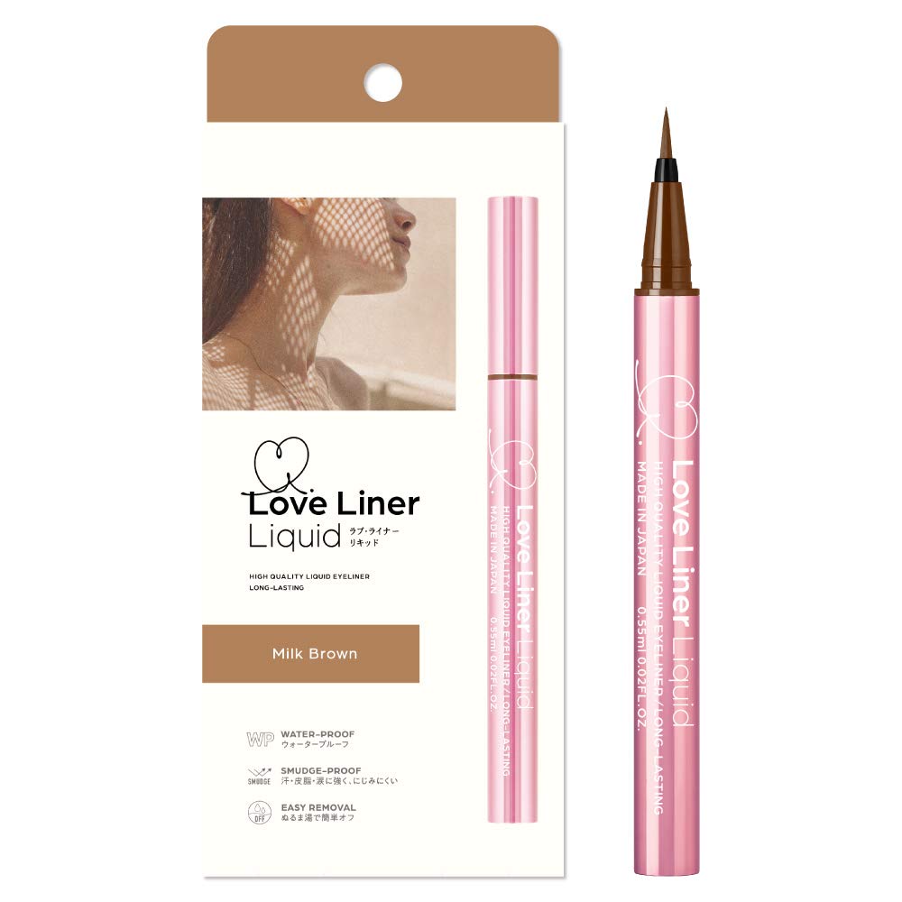 MSH Loveliner Liquid Eyeliner from Japan Milk Brown