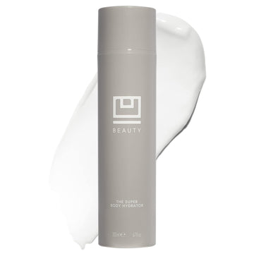 U Beauty The SUPER Body Hydrator - Mega-Dose Hyaluronic Acid Body Moisturizing Cream with Niacinamide and Squalane for Smooth, Bright, and Renewed-Looking Skin For Up To 48 Hours - 6.7