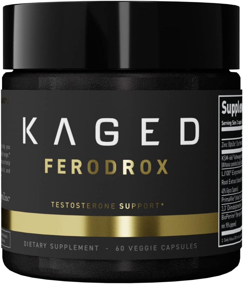 Kaged Testosterone Booster | Ferodrox | Ultra-Premium Hormone Manageme