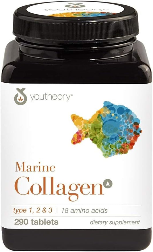 Marine Collagen Enhanced Formula Type 1 & 3 290 Tablets