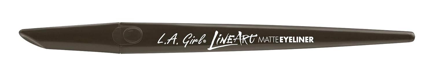L.A. Girl Line Art Matte Eyeliner, Espresso, 0.014 . . (Pack of 3),GLE713