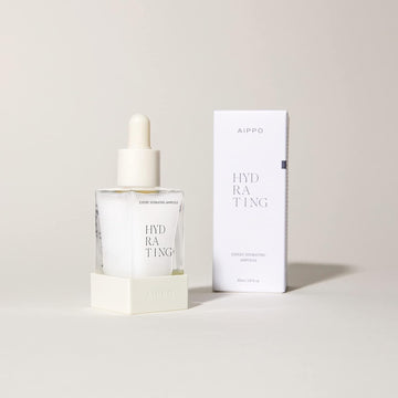 AIPPO Moisture, Hydrating Ampoule - Intensive Hydration Boost Infused with 71% Alaskan Glacier Water and 33 Marine Complex - 1.01. / 30, Animal Testing-Free, Korean Skincare