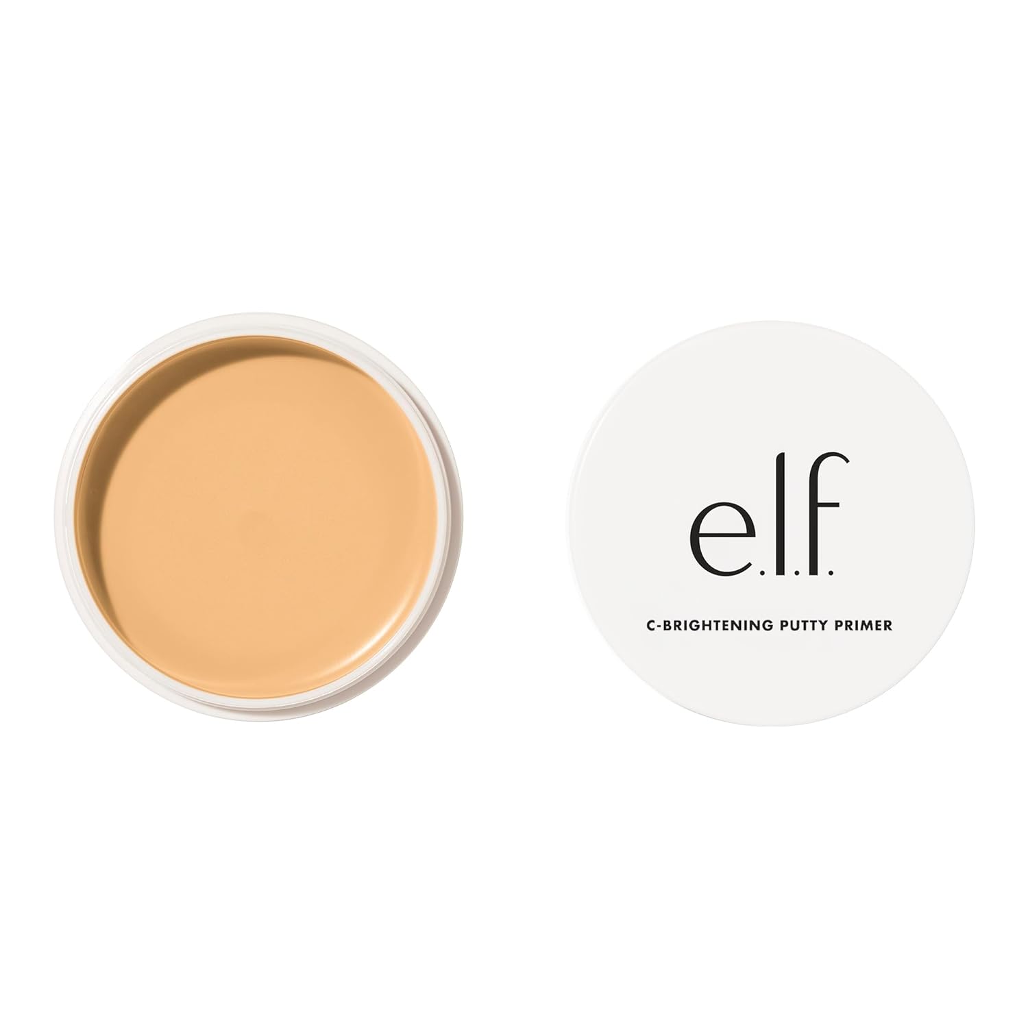 e.l.f C-Brightening Putty Primer, Makeup Primer For Brightening & Evening Out Skin Tone, Enriched With Vitamin C, Universal Sheer (Packaging May Vary)