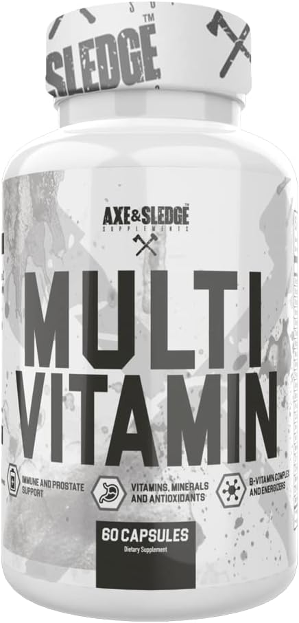 Axe & Sledge Supplements Multivitamin, Vitamin, Mineral & Antioxidant