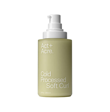 ACT+ ACRE Cold Processed Soft Curl Lotion for Defined Curls - Moisturize and Enhance Shine - Reduce Frizz and yaways - Soft and Light Hold