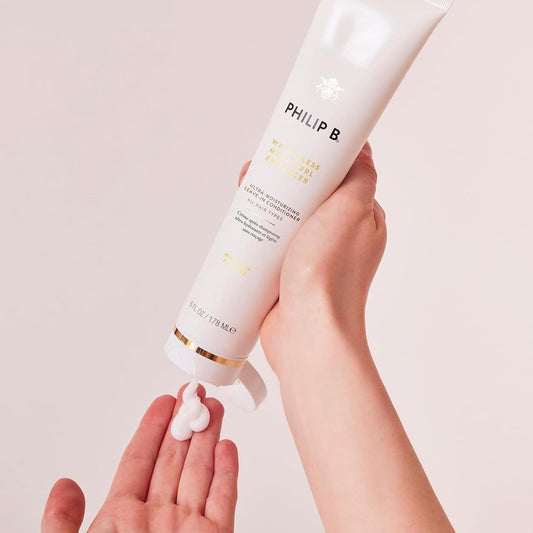 PHILIP B. Weightless Mega Curl Enhancer 6 . (178 ml) | Ultra-Moisturizing Leave-in Conditioner, Repairs Dry Strands, Tames Frizz