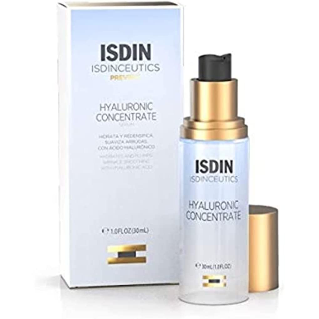 Isdinceutics Hyaluronic Concentrate, Lightweight Face Serum with Hyaluronic Acid, 1.0