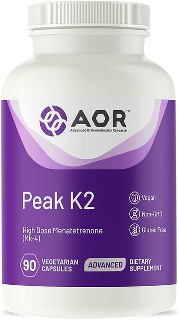 AOR, Peak K2, Supports Bone and Cardiovascular Health and Normal Blood