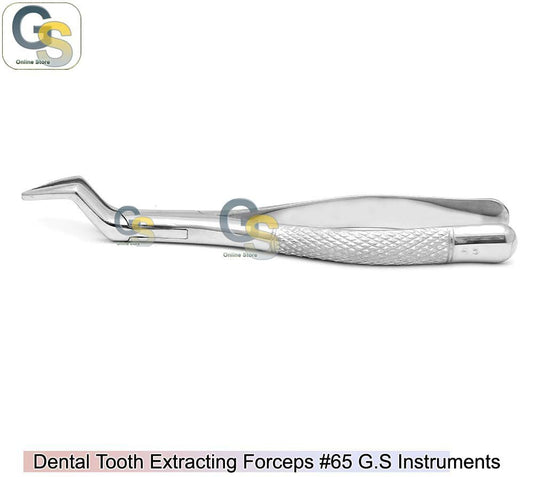 DENTAL EXTRACTING FORCEPS #65 G.S INSTRUMENTS