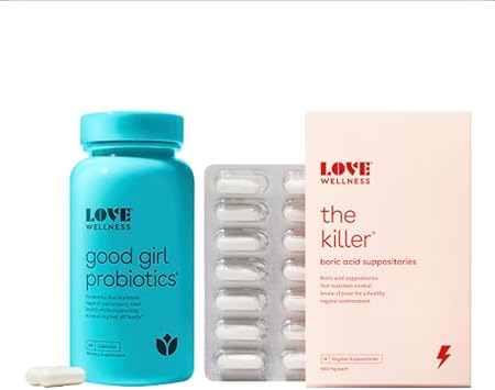 Love Wellness Good Girl Probiotics & The Killer | Vaginal Ph Balance S