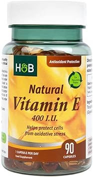 Holland & Barrett Vitamin E 400Iu 90 Capsules

70 Grams