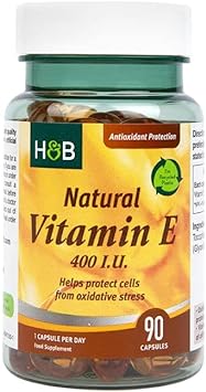 Holland & Barrett Vitamin E 400iu 90 Capsules

70 Grams