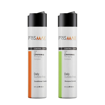 Prismax Control Keratin Sulfate-Free Shampoo and Conditioner - 10