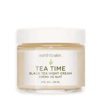 Earth To Skin Tea Time Anti-Aging Black Tea Night Cream (2.0  )
