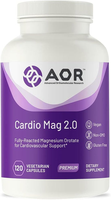 AOR, Cardio Mag 2.0, Supports a Healthy Heart, Muscle Function and Ene