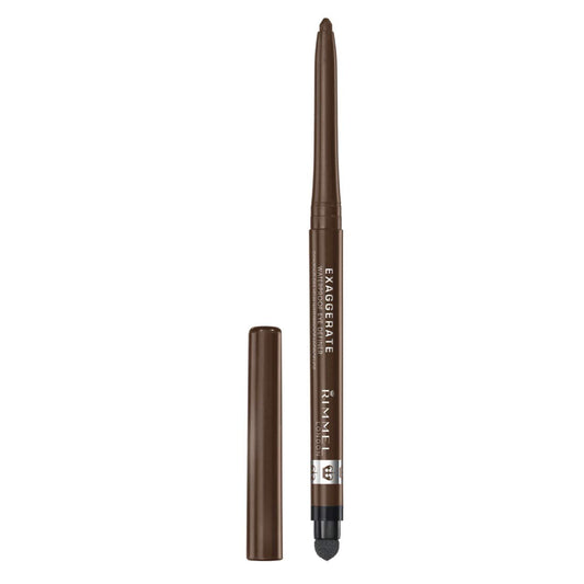 Rimmel London Exaggerate Waterproof Eye Definer, Rich Brown, 28g