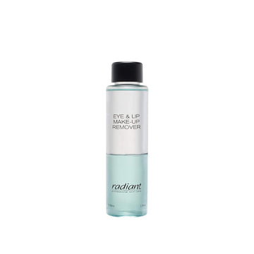 Radiant Professional Eye And Lip Makeup Remover – Gentle Face Cleanser For Waterproof Mascara And Lipstick – Suitable For Contact Lens Users– Enriched With Panthenol – Protects Skin (3.38  )