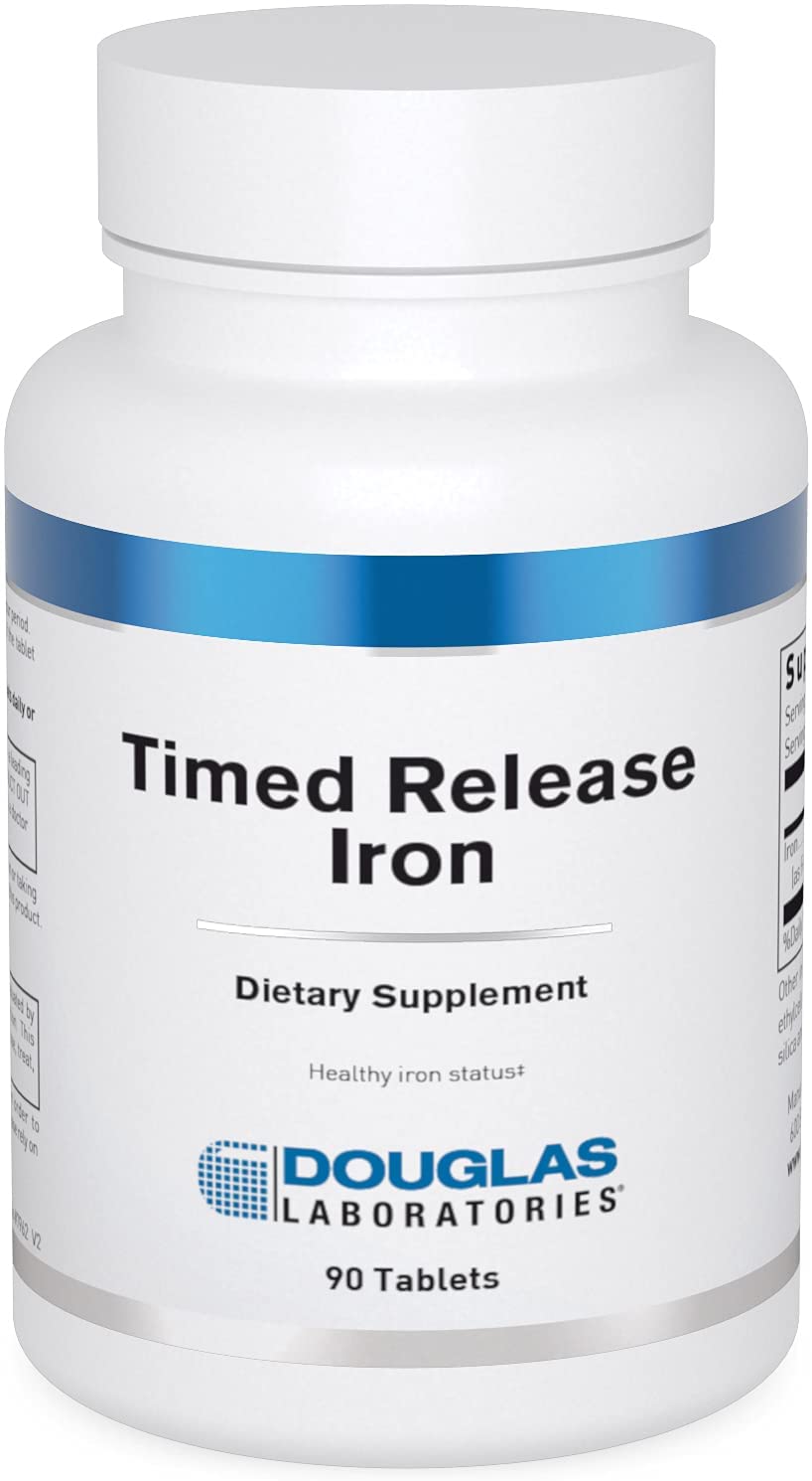 Douglas Laboratories Timed Released Iron | Carbonyl Iron To Support Energy Production, Hormones, And Neurological Health