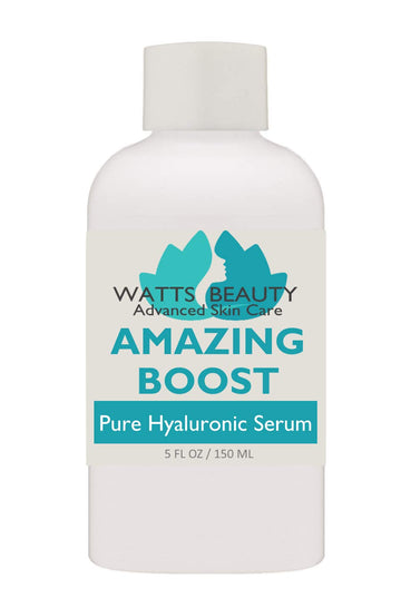 Watts Beauty Amazing Boost Hyaluronic Serum for Volumes of Moisture to Give Your Skin a Voluminous Boost While Taking Your Skin Care Routine to the Next Level - Smoothing Face Moisturizer (5 )