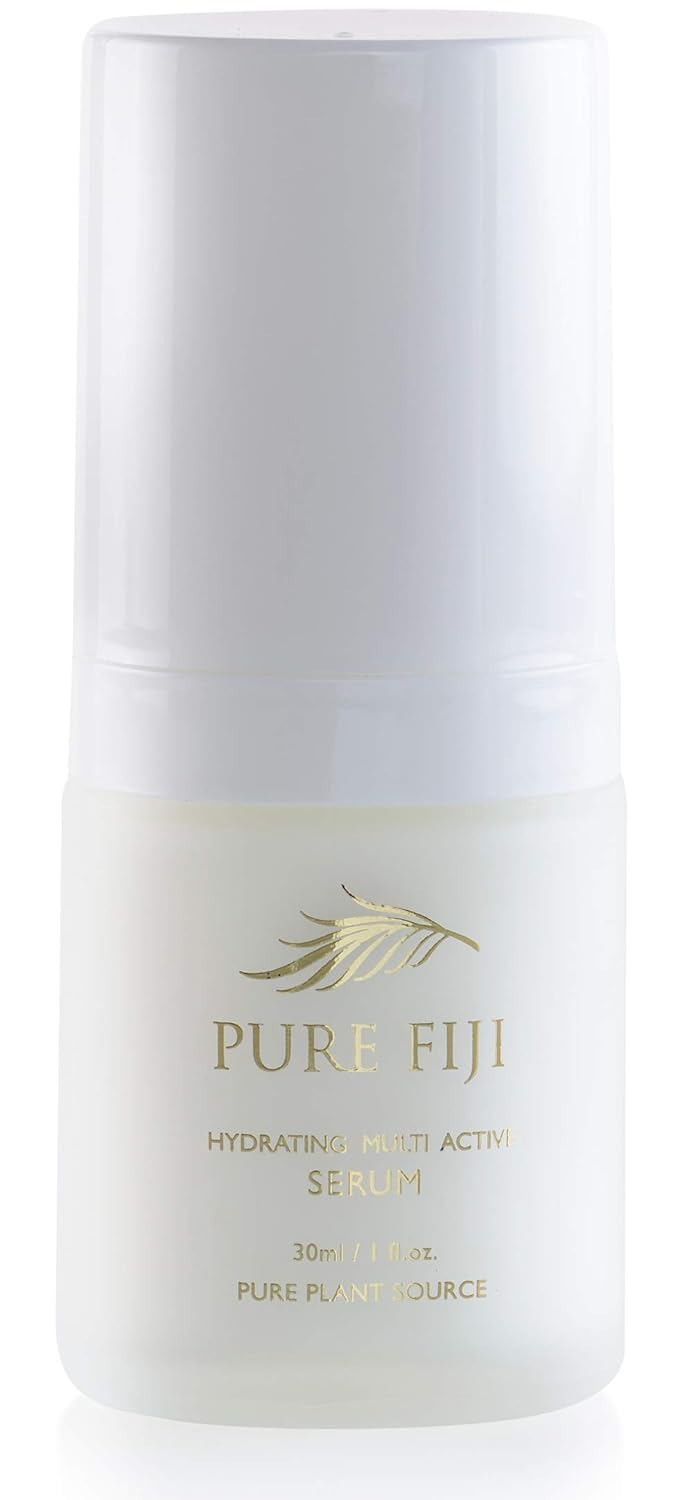 Pure Fiji Multi-Active Serum for Face and Skin, Anti-Aging Face Serum with Vitamin C for Daily Moisturizer, Anti Wrinkle Facial Serum , 1