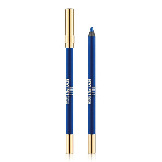 Milani Stay Put Waterproof Eyeliner - (0.04 ) Cruelty-Free Eyeliner - Line & Define Eyes with High Pigment Shades for Long-Lasting Wear (Keep on Saphire)