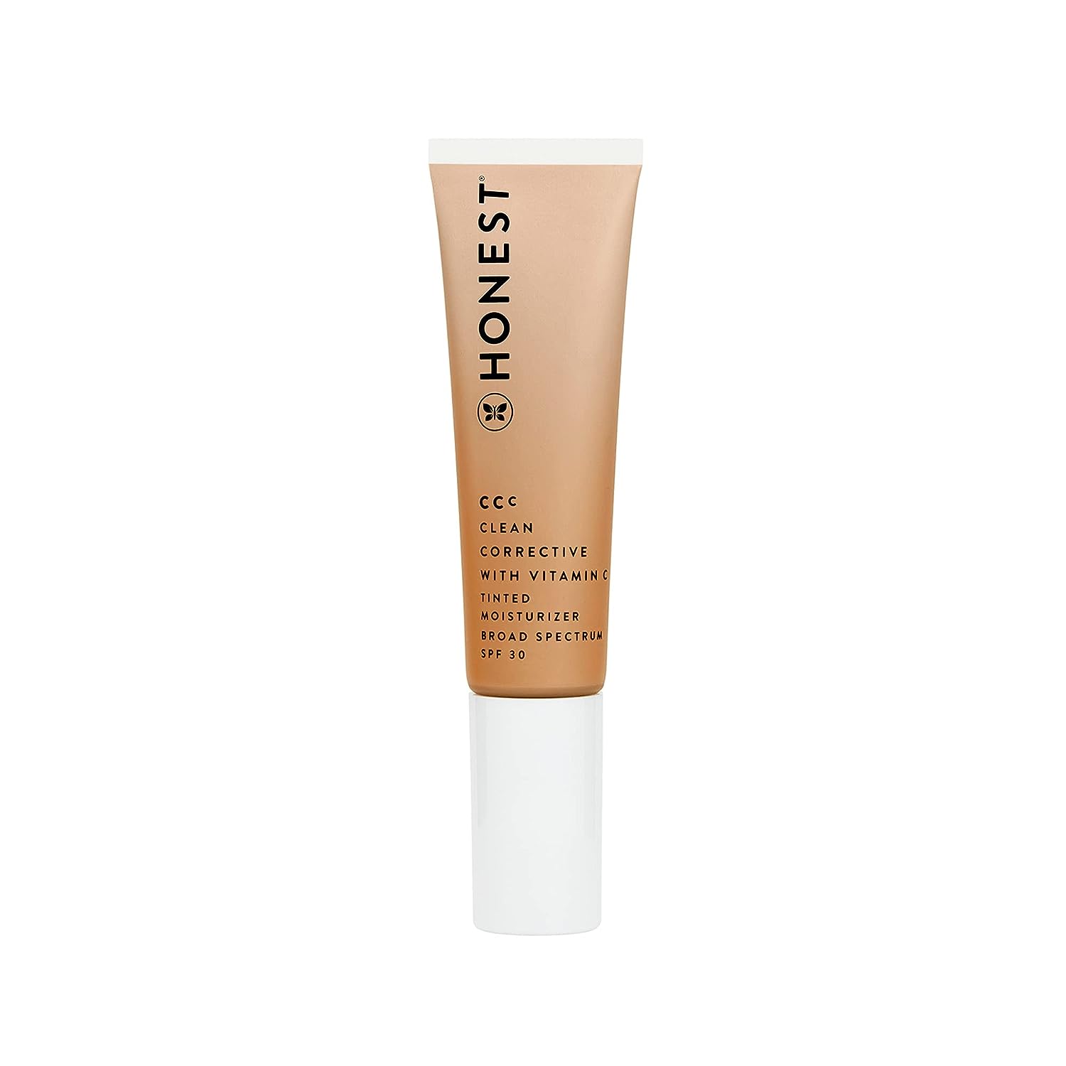 Honest Beauty CCC Clean Corrective with Vitamin C Tinted Moisturizer | Mineral SPF 30 | Vegan + Cruelty Free | Terra Light, 1
