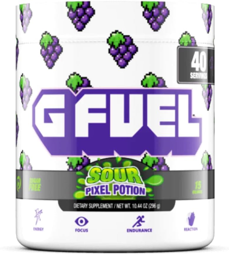 G Fuel Tropical Rain Fruit Medley Flavored Game Changing Energy Powder