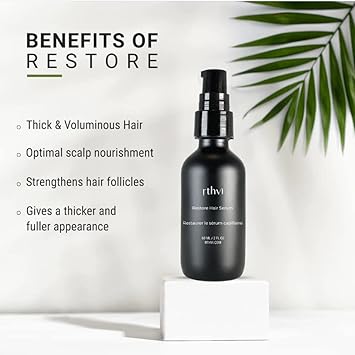 rthvi Restore Hair Serum With Rosemary & Caffeine For Thicker & Longer Hair 2