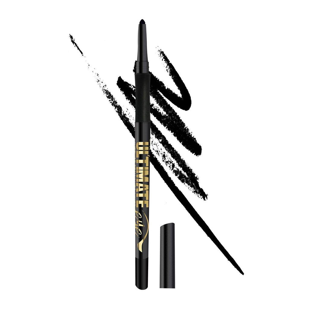 L.A. Girl Ultimate Intense Stay Auto Eyeliner, Ultimate Black, 0.01 ., Pencil