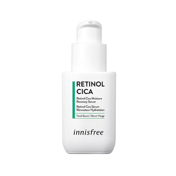innisfree Retinol Cica Moisture Recovery Serum: Soothing and Hydrating, Visibly Improve Skin Elasticity and Firmness