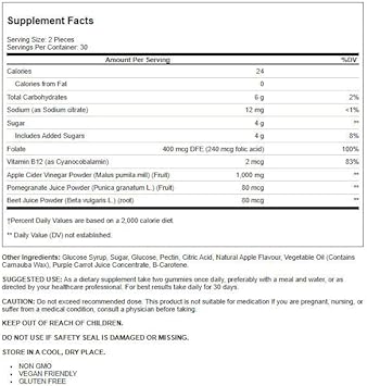 Checkable® Apple Cider Vinegar Gummies - Support for Weight Management