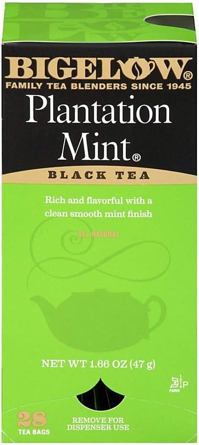 Bigelow Perfectly Mint Black Tea, 28/Box