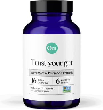 Ora Organic Probiotics and Prebiotics for Digestive Wellness - 16 Bill7.05 Ounces