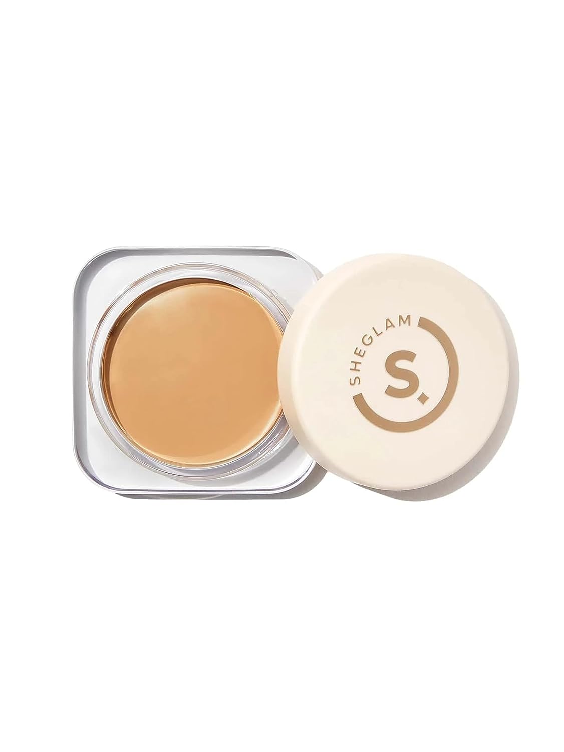 SHEGLAM Hydrating Cream Full Coverage Foundation Balm Long Lasting Concealer Face Foundation for Dry Skin - Butterscotch