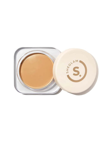 SHEGLAM Hydrating Cream Full Coverage Foundation Balm Long Lasting Concealer Face Foundation for Dry Skin - Butterscotch