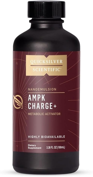 Quicksilver Scientific AMPK Charge+ - Support The Benefits of Intermit8.11 Ounces