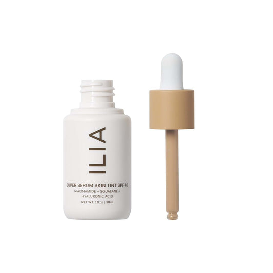 ILIA - Super Serum Skin Tint SPF 40 | Clinically-Proven, Non-Comedogenic, Vegan, Clean Beauty (Bom Bom ST5)