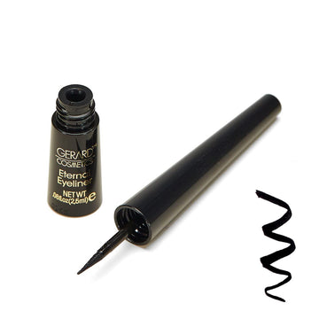 Gerard Cosmetics Eternal Eyeliner - Highly Pigmented and Waterproof - Creates Attractive Eye-Enhancing Appearances - Long-Wearing, Smudge Proof Liquid Texture and Fast-Drying Formula - 0.08