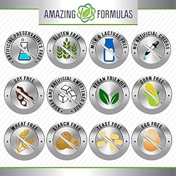 Amazing Formulas Fenugreek Seed 610 Mg 180 Veggie Capsules Supplement 