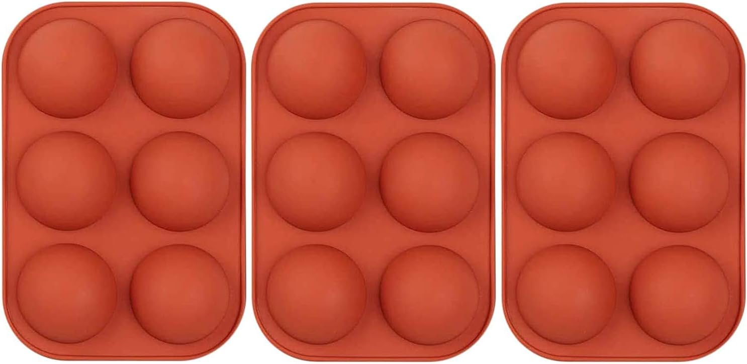 6 Holes Chocolate Making Silicone Mold Microcurrent